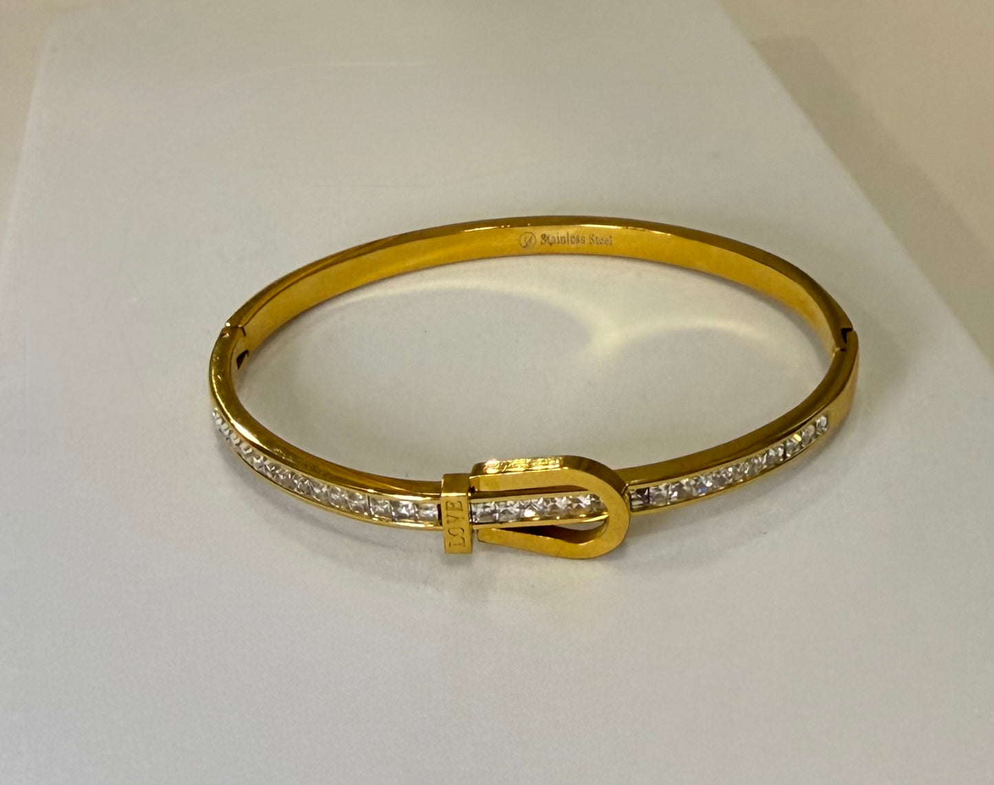 Belt luxury bangle