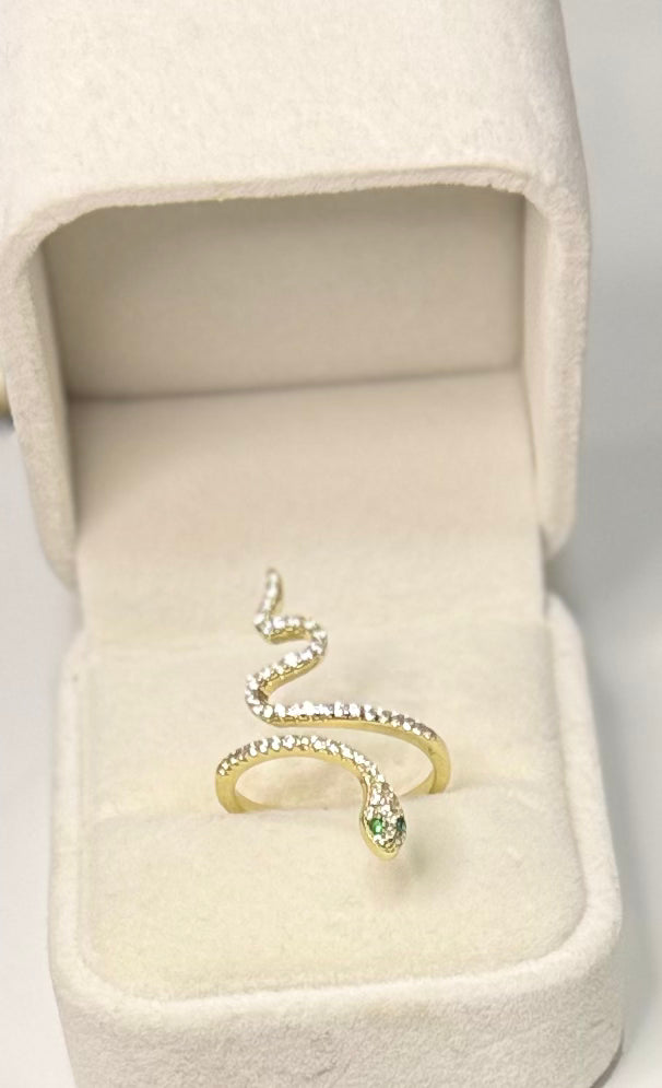 Astrid snake ring