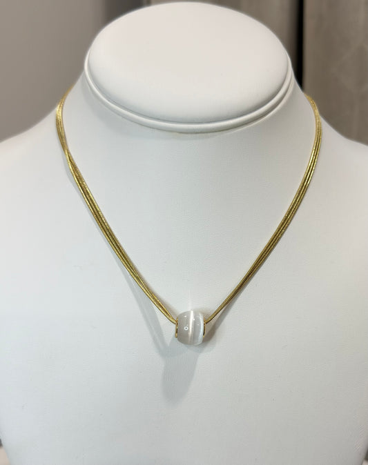 Litzy pearl necklaces