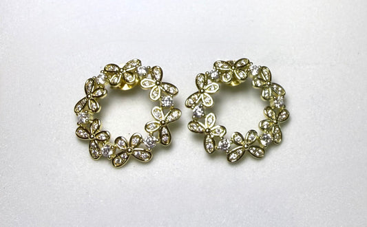 Patty butterfly earrings